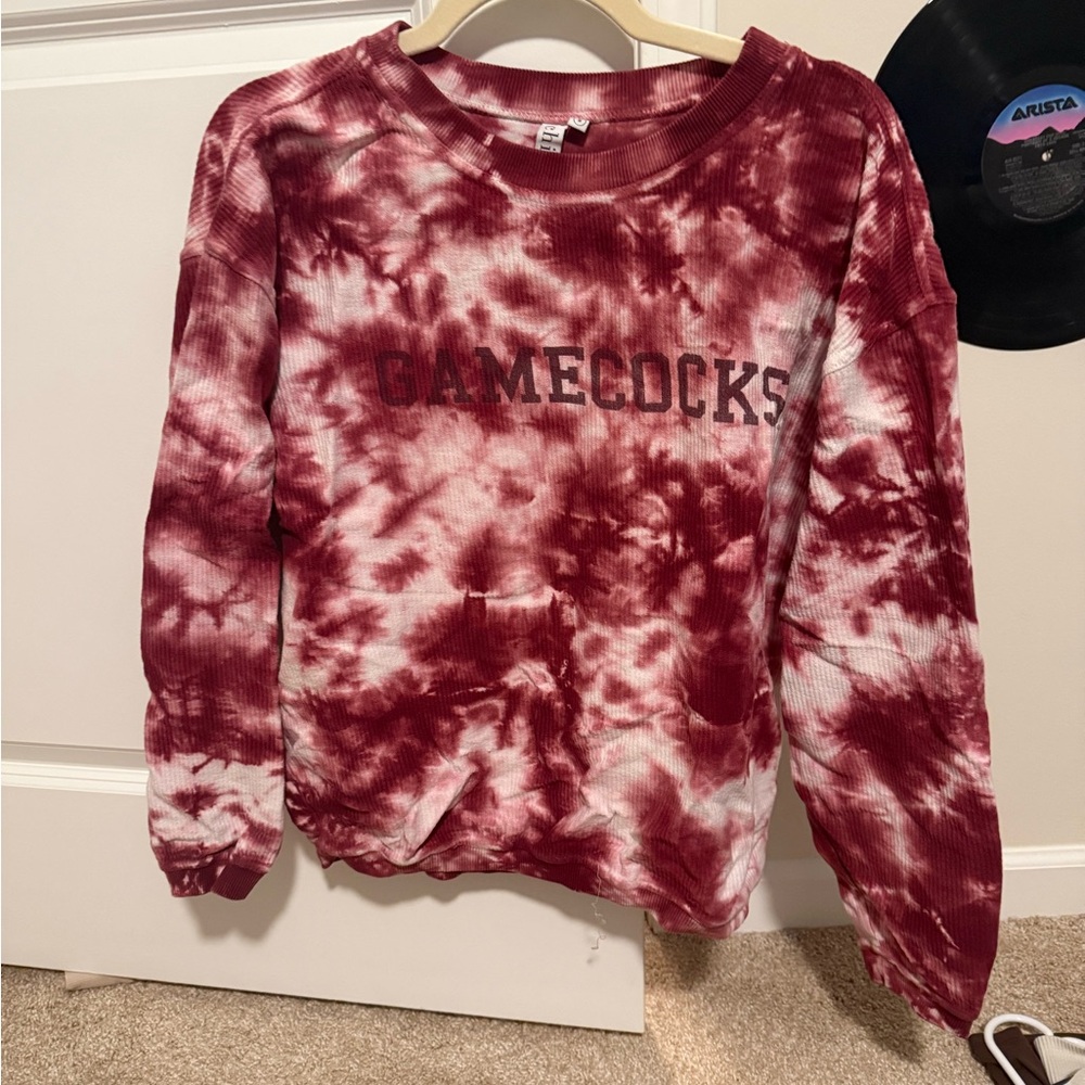 Gamecocks Tie-Dye Sweatshirt